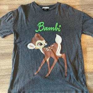 Zara Disney Bambi tee is woman’s size small.